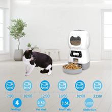Load image into Gallery viewer, ChowBot - 3.5L WIFI Automatic Smart Dog Cat Feeding Dispenser is Programable